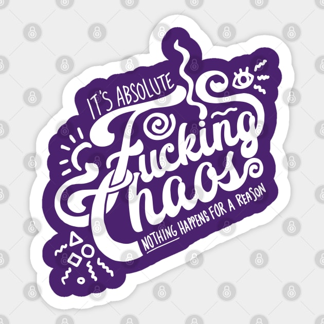 Absolute Chaos Sticker by kingcael